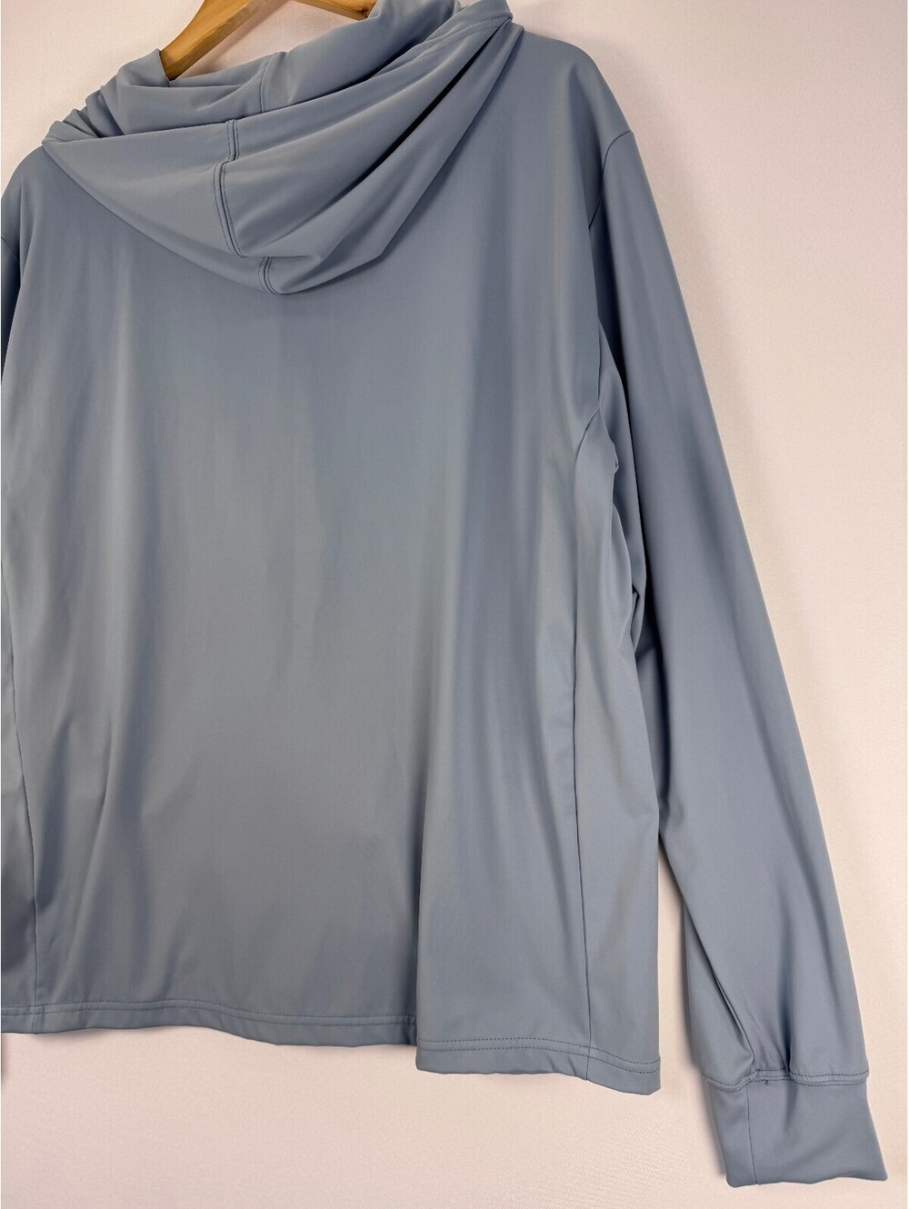 AndersonOrd Performance Golf Hoodie Jacket Men’s L Blue Full Zip Stretch - Picture 6 of 9